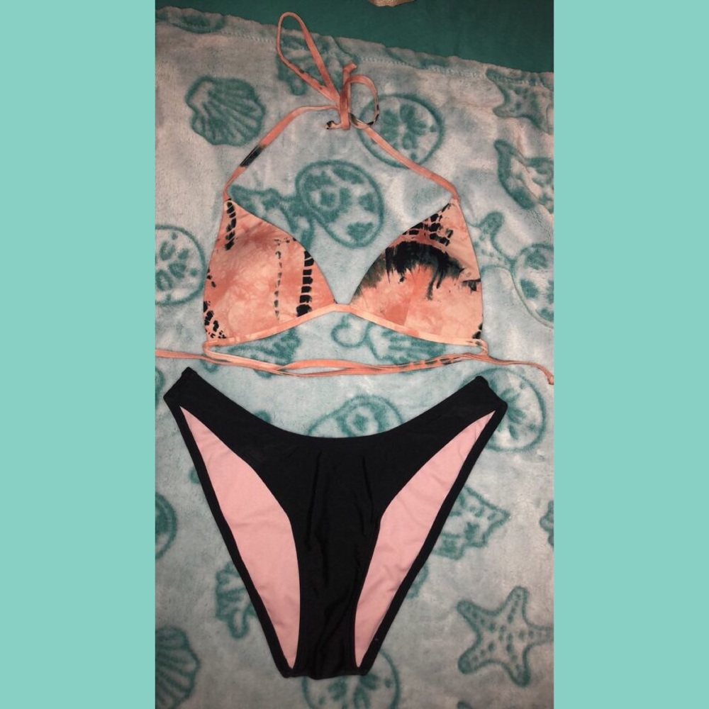 Tie dye bikini set